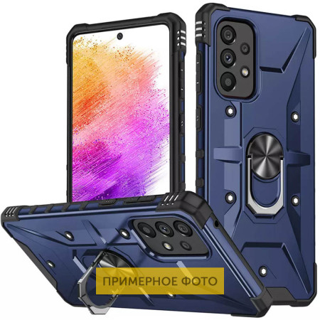 Ударостійкий чохол Pathfinder Ring для Xiaomi Redmi 9C / 10A Синій (35285)