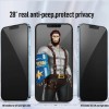Захисне 2.5D скло Blueo Full Cover Anti-Peep для Apple iPhone 13 Pro / 13 / 14 (6.1'') Черный (35298)