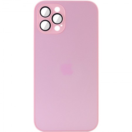 Чохол TPU+Glass Sapphire matte case для Apple iPhone 14 Pro Max (6.7'') Рожевий (35328)
