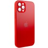 Чохол TPU+Glass Sapphire matte case для Apple iPhone 14 Pro Max (6.7'') Красный (35329)