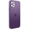 Чохол TPU+Glass Sapphire matte case для Apple iPhone 14 Pro Max (6.7'') Синий (36265)