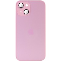 Чохол TPU+Glass Sapphire matte case для Apple iPhone 14 (6.1'') Рожевий (35306)