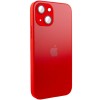 Чохол TPU+Glass Sapphire matte case для Apple iPhone 14 (6.1'') Червоний (35307)