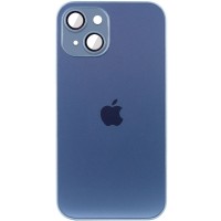 Чохол TPU+Glass Sapphire matte case для Apple iPhone 14 Plus (6.7'') Блакитний (35317)