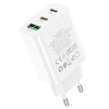 МЗП Hoco C99A dual port PD 20W+QC3.0 Белый (36063)