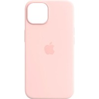 Шкіряний чохол Leather Case (AA Plus) with MagSafe для Apple iPhone 12 Pro Max (6.7'') Розовый (35377)