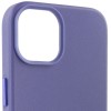 Шкіряний чохол Leather Case (AA Plus) with MagSafe для Apple iPhone 13 (6.1'') Фіолетовий (37437)