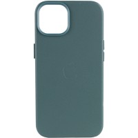 Шкіряний чохол Leather Case (AA Plus) with MagSafe для Apple iPhone 13 (6.1'') С рисунком (37435)