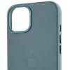 Шкіряний чохол Leather Case (AA Plus) with MagSafe для Apple iPhone 13 (6.1'') З малюнком (37435)