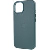 Шкіряний чохол Leather Case (AA Plus) with MagSafe для Apple iPhone 13 (6.1'') З малюнком (37435)