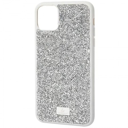 TPU чохол Bling World Rock Diamond для Apple iPhone 12 Pro / 12 (6.1'') Сріблястий (39147)
