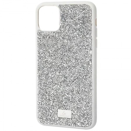 TPU чохол Bling World Rock Diamond для Apple iPhone 13 (6.1'') Серебристый (39154)