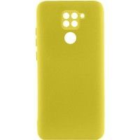 Чохол Silicone Cover Lakshmi Full Camera (A) для Xiaomi Redmi Note 9 / Redmi 10X Желтый (43728)