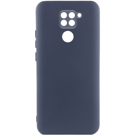 Чохол Silicone Cover Lakshmi Full Camera (A) для Xiaomi Redmi Note 9 / Redmi 10X Синій (36285)