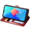 Шкіряний чохол книжка GETMAN Gallant (PU) для TECNO Spark 8C Червоний (36288)
