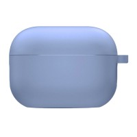 Силіконовий футляр з мікрофіброю для навушників Airpods Pro 2 Лиловый (36553)