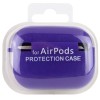 Силіконовий футляр з мікрофіброю для навушників Airpods Pro 2 Фіолетовий (36561)