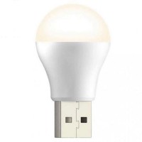 USB лампа LED 1W Білий (35587)