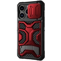 TPU+PC чохол Nillkin CamShield Adventurer Pro (шторка на камеру) для Apple iPhone 14 Pro Max (6.7'') Красный (36809)