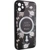 TPU+PC чохол Secret Garden with MagSafe для Apple iPhone 11 (6.1'') Чорний (44440)