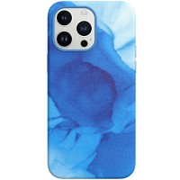 Шкіряний чохол Figura Series Case with MagSafe для Apple iPhone 12 Pro Max (6.7'') Блакитний (36119)