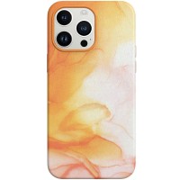 Шкіряний чохол Figura Series Case with MagSafe для Apple iPhone 13 Pro Max (6.7'') Оранжевый (35661)