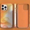 Шкіряний чохол Figura Series Case with MagSafe для Apple iPhone 14 Pro (6.1'') Оранжевый (35666)