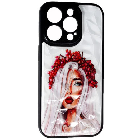 TPU+PC чохол Prisma Ladies для Apple iPhone 14 Pro (6.1'') З малюнком (36590)