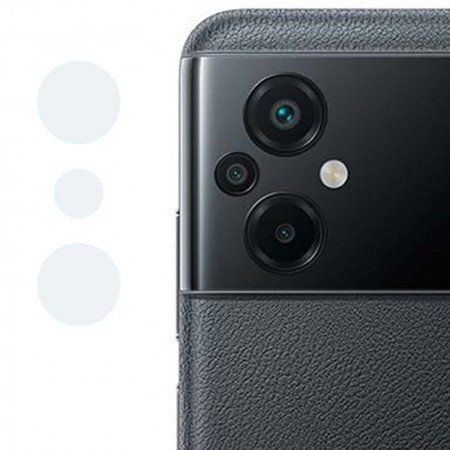 Гнучке захисне скло 0.18mm на камеру (тех.пак) для Xiaomi Poco M5 Прозорий (36342)