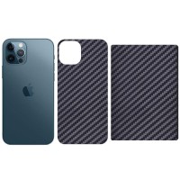 Захисна плівка SKLO Back (тил) Carbon (тех.пак) для Apple iPhone 7 plus / 8 plus (5.5'') Чорний (35759)