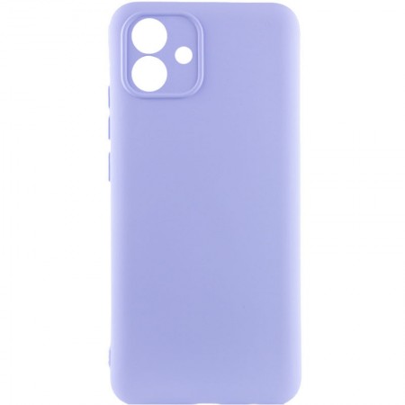 Чохол Silicone Cover Lakshmi Full Camera (A) для Samsung Galaxy A04e Бузковий (38369)