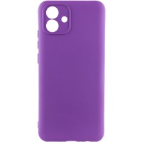 Чохол Silicone Cover Lakshmi Full Camera (A) для Samsung Galaxy A04e Фиолетовый (37057)