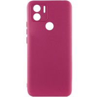 Чохол Silicone Cover Lakshmi Full Camera (A) для Xiaomi Redmi A1+ / Poco C50 / A2+ Бордовий (38392)
