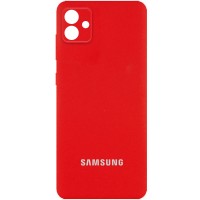 Чохол Silicone Cover Full Camera (AA) для Samsung Galaxy A04 Червоний (38398)
