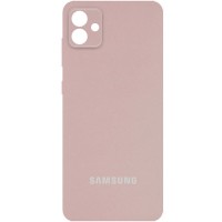 Чохол Silicone Cover Full Camera (AA) для Samsung Galaxy A04 Розовый (38399)