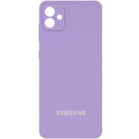 Чохол Silicone Cover Full Camera (AA) для Samsung Galaxy A04 Сиреневый (38400)