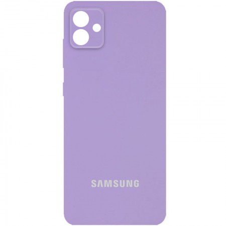 Чохол Silicone Cover Full Camera (AA) для Samsung Galaxy A04 Бузковий (38400)