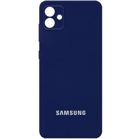 Чохол Silicone Cover Full Camera (AA) для Samsung Galaxy A04 Синий (38401)