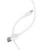 Дата кабель Borofone BX14 USB to MicroUSB (3m) Білий (36407)