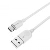 Дата кабель Borofone BX14 USB to Type-C (1m) Білий (36408)