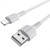 Дата кабель Borofone BX16 USB to Lightning (1m) Белый (36410)