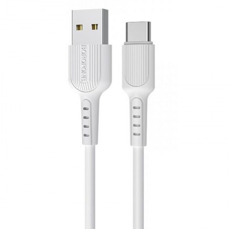 Дата кабель Borofone BX16 USB to Type-C (1m) Білий (36414)
