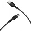 Дата кабель Borofone BX16 USB to Type-C (1m) Чорний (36415)
