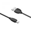 Дата кабель Borofone BX19 USB to MicroUSB (1m) Чорний (36419)