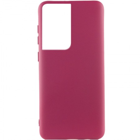 Чохол Silicone Cover Lakshmi (A) для Samsung Galaxy S23 Ultra Бордовий (36435)