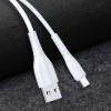 Дата кабель Usams US-SJ365 U35 USB to MicroUSB (1m) Белый (37832)