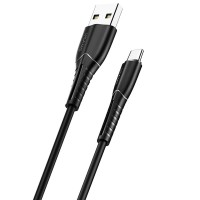 Дата кабель Usams US-SJ366 U35 USB to Type-C (1m) Черный (37834)