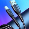 Дата кабель Usams US-SJ366 U35 USB to Type-C (1m) Чорний (37834)