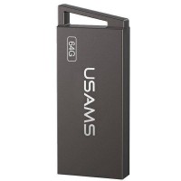 Флеш накопичувач USAMS US-ZB207 USB2.0 High Speed Flash Drive 64 Gb Серый (37862)