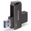 Флеш накопичувач USAMS US-ZB195 USB3.0 Rotatable High Speed Flash Drive 32 Gb Сірий (37864)
